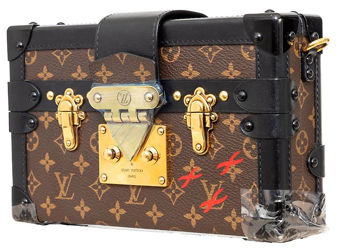 Louis Vuitton Petite Malle Marrone - vista 2