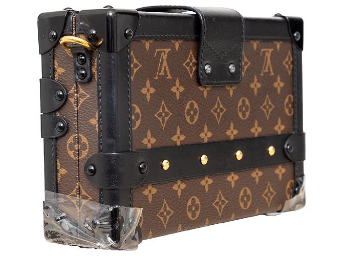 Louis Vuitton Petite Malle Marrone - vista 4