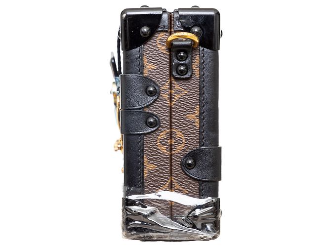 Louis Vuitton Petite Malle Marrone - vista 5
