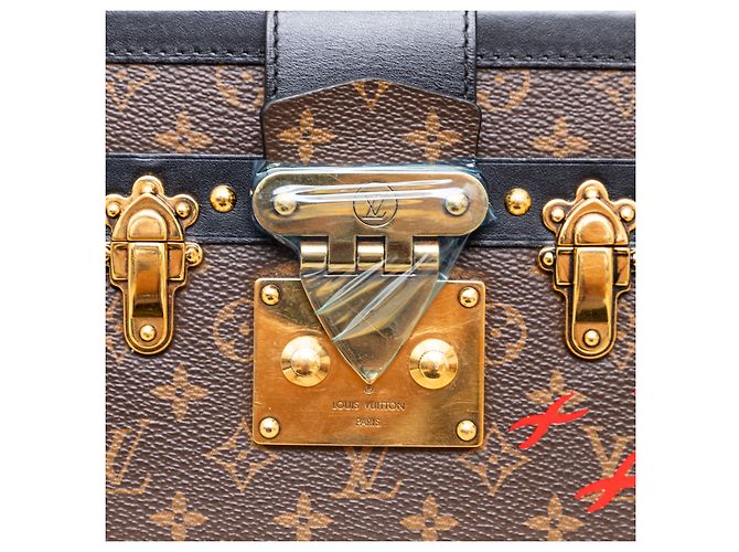 Louis Vuitton Petite Malle Marrone - vista 8
