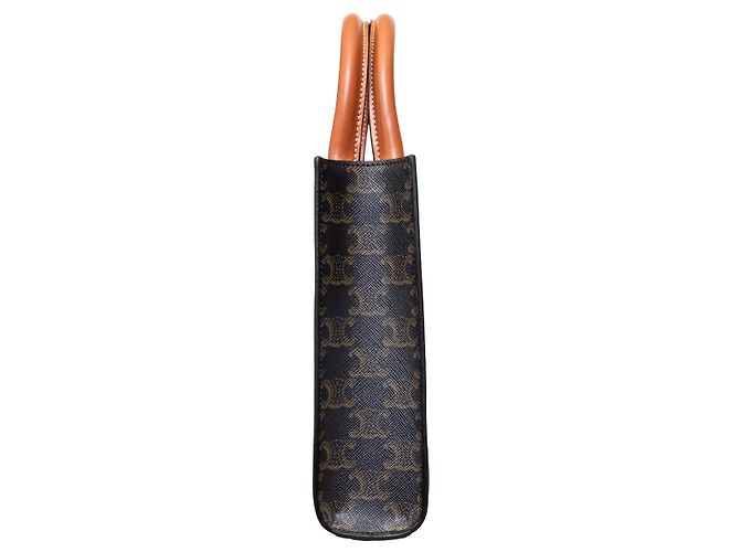 Triomphe Céline Celine Mini Vertikaler Cabas Tote Mehrfarben - Ansicht 6