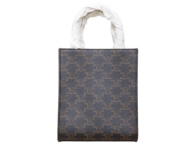 Triomphe Céline Celine Mini Vertical Cabas Tote with Embroidery Multiple colors - view 3