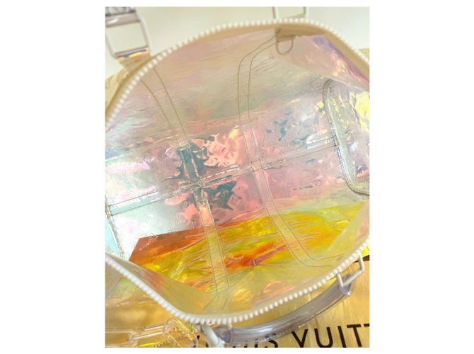 Abbesses Sac Louis Vuitton keepall prism 50 édition limitée Multicolore - vue 5