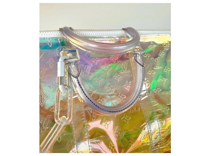 Abbesses Sac Louis Vuitton keepall prism 50 édition limitée Multicolore - vue 9