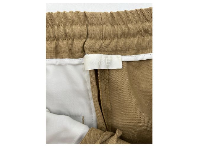 Autre Marque Pantalones Arket T.FR 38 Lana Beige - vista 3