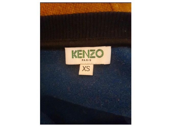 Sudadera Kenzo I♡YOU de terciopelo negro - vista 4