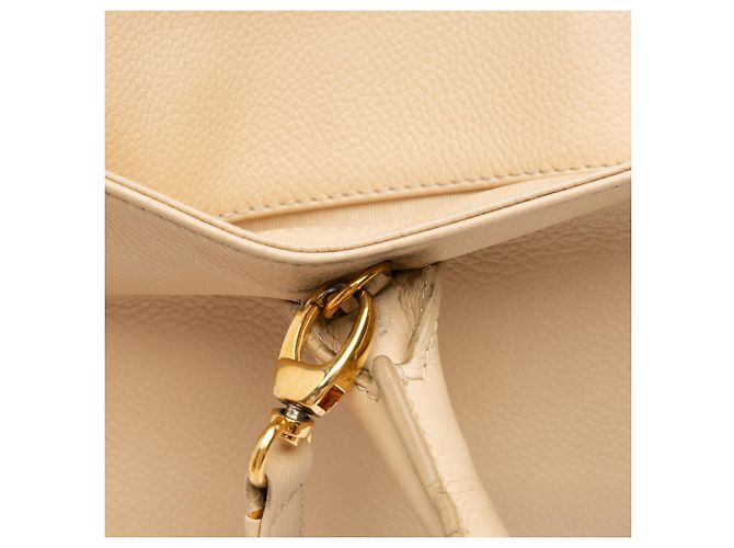 Borsa Cerf Executive Media Marrone di Chanel Beige - vista 12