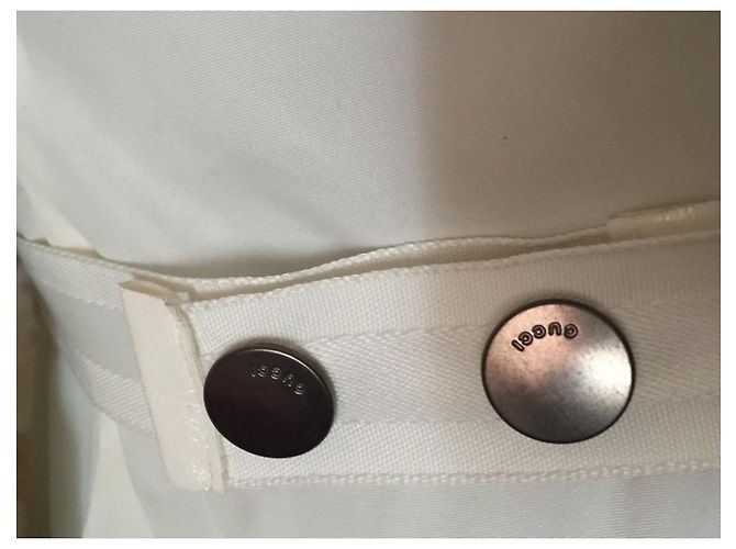 Chaqueta Gucci Blanca de Viscosa Blanco - vista 12
