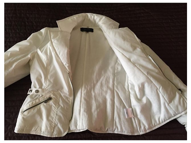 Chaqueta Gucci Blanca de Viscosa Blanco - vista 6