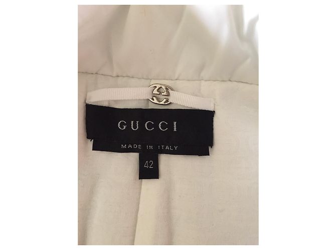 Chaqueta Gucci Blanca de Viscosa Blanco - vista 7