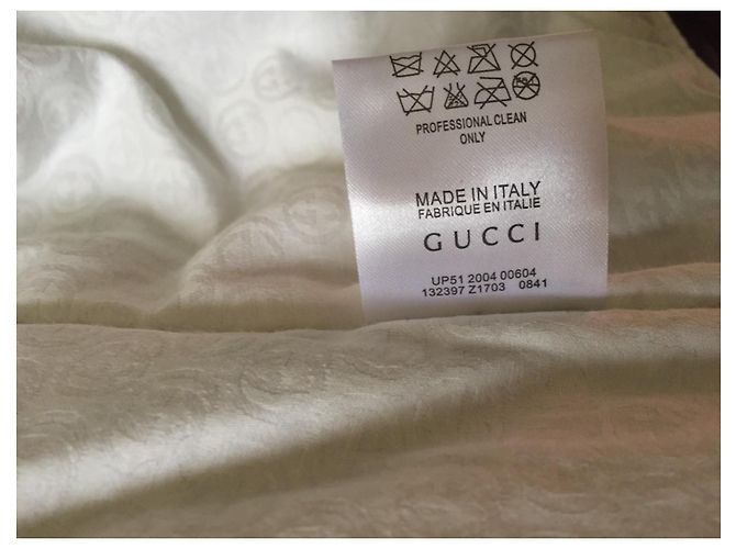Chaqueta Gucci Blanca de Viscosa Blanco - vista 9