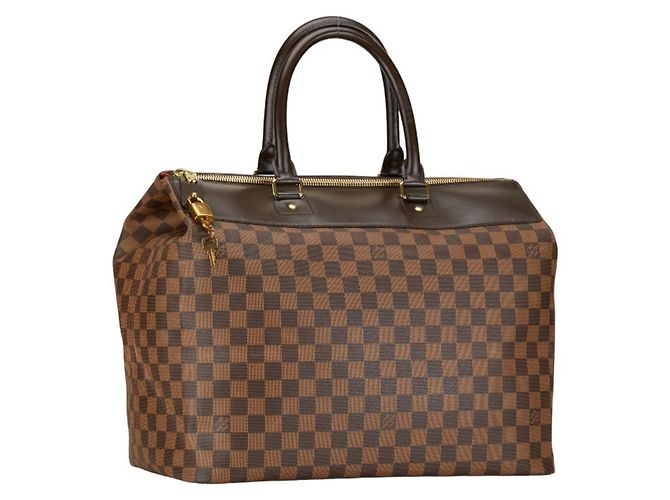 Louis Vuitton Greenwich Marrone - vista 4