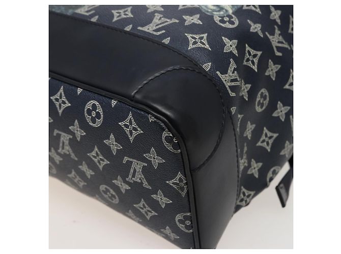 LOUIS VUITTON Monogram Savanna Steamer Rucksack Schwarz M54126 LV Auth 74279SA - Ansicht 16