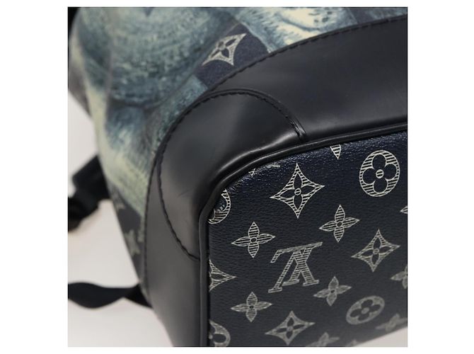 LOUIS VUITTON Monogram Savanna Steamer Rucksack Schwarz M54126 LV Auth 74279SA - Ansicht 17
