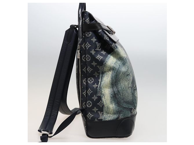 LOUIS VUITTON Monogram Savanna Steamer Rucksack Schwarz M54126 LV Auth 74279SA - Ansicht 3