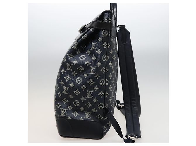 LOUIS VUITTON Monogram Savanna Steamer Rucksack Schwarz M54126 LV Auth 74279SA - Ansicht 4