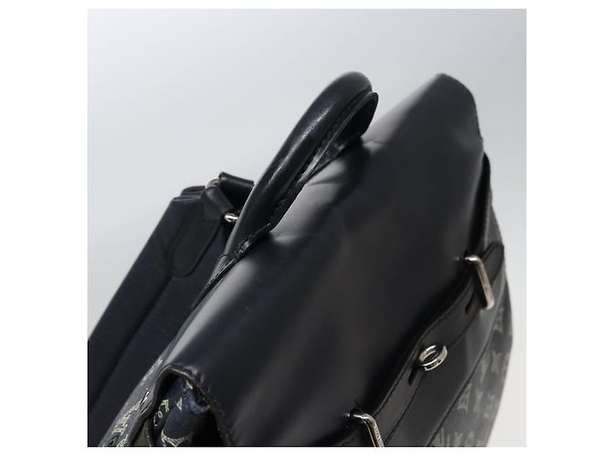 LOUIS VUITTON Monogram Savanna Steamer Rucksack Schwarz M54126 LV Auth 74279SA - Ansicht 6