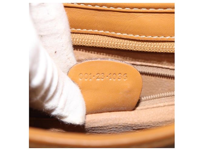 Borsa a Spalla GUCCI in Tela Beige 001 23 1036 Auth ep4601 - vista 12