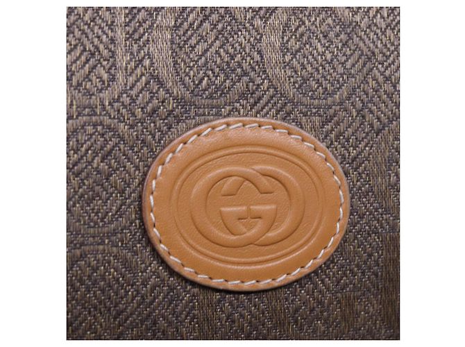 Borsa a Spalla GUCCI in Tela Beige 001 23 1036 Auth ep4601 - vista 18