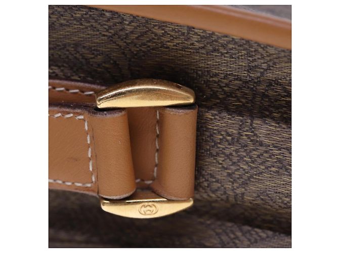 Borsa a Spalla GUCCI in Tela Beige 001 23 1036 Auth ep4601 - vista 9