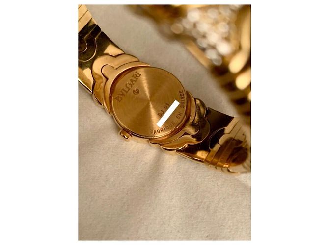 Orologio Bulgari Parentesi in oro giallo e diamanti - vista 4