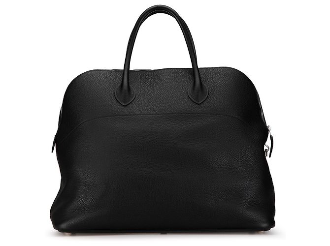 Bolide 45 in Pelle Clémence Nera di Hermès Nero - vista 3