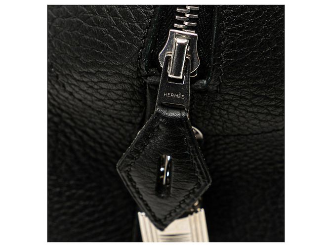Bolide 45 in Pelle Clémence Nera di Hermès Nero - vista 9