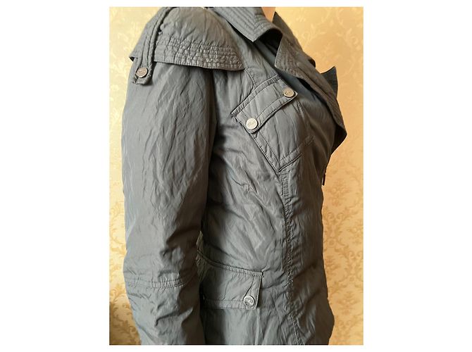 Autre Marque Chaqueta de Plumas PHARD Gris Oscuro Nylon Gris antracita - vista 13