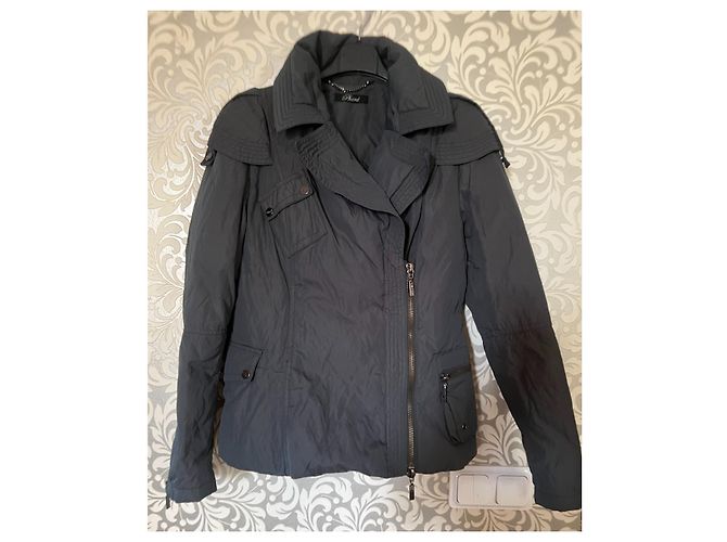 Autre Marque Chaqueta de Plumas PHARD Gris Oscuro Nylon Gris antracita - vista 2