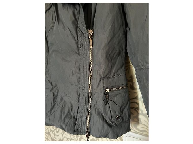 Autre Marque Chaqueta de Plumas PHARD Gris Oscuro Nylon Gris antracita - vista 4