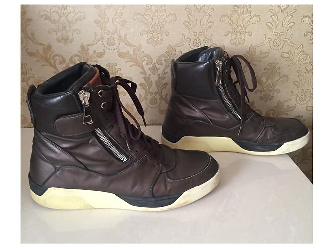 Dolce & Gabbana Brown Leather Boots Size 44 - view 4