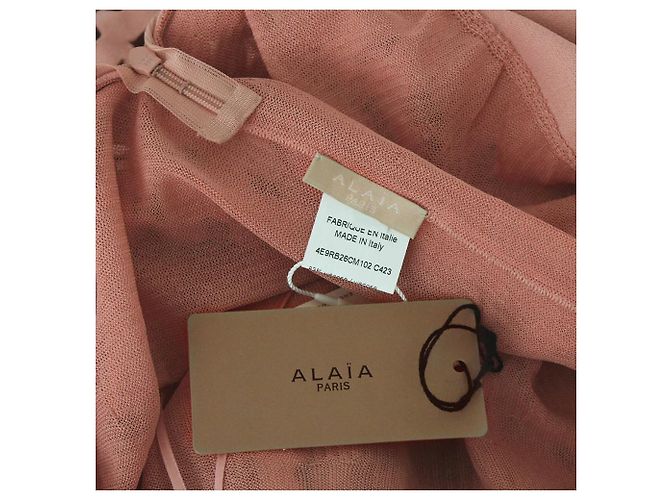 Alaïa Luxuriöses Skaterkleid Alaia Pink - Ansicht 7