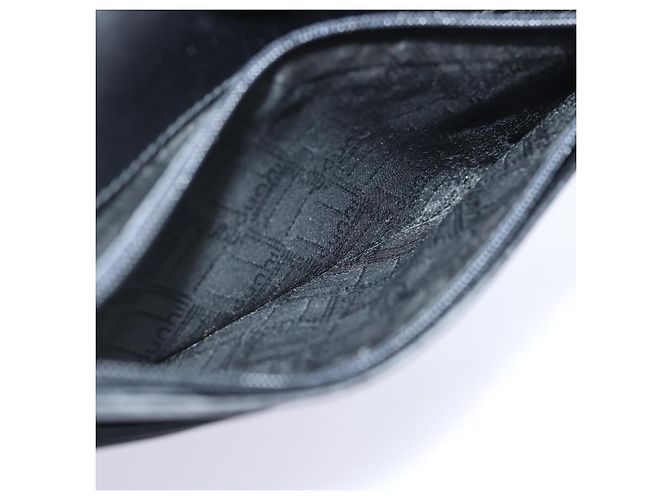 Alfred Dunhill Dunhill Geldbörse Clutch Bag Leder 4Set Schwarz Auth bs14597 - Ansicht 16