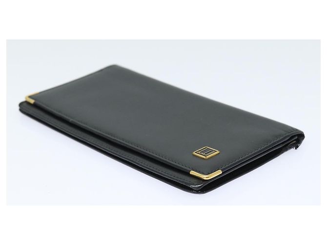 Alfred Dunhill Dunhill Geldbörse Clutch Bag Leder 4Set Schwarz Auth bs14597 - Ansicht 20