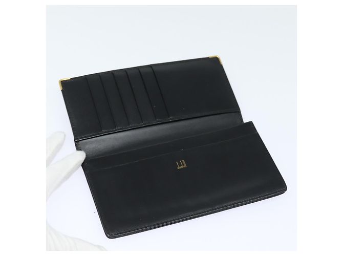 Alfred Dunhill Dunhill Geldbörse Clutch Bag Leder 4Set Schwarz Auth bs14597 - Ansicht 21