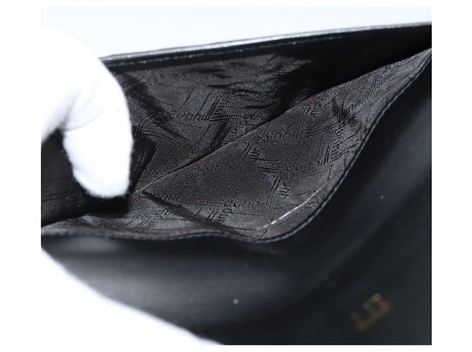 Alfred Dunhill Dunhill Geldbörse Clutch Bag Leder 4Set Schwarz Auth bs14597 - Ansicht 22