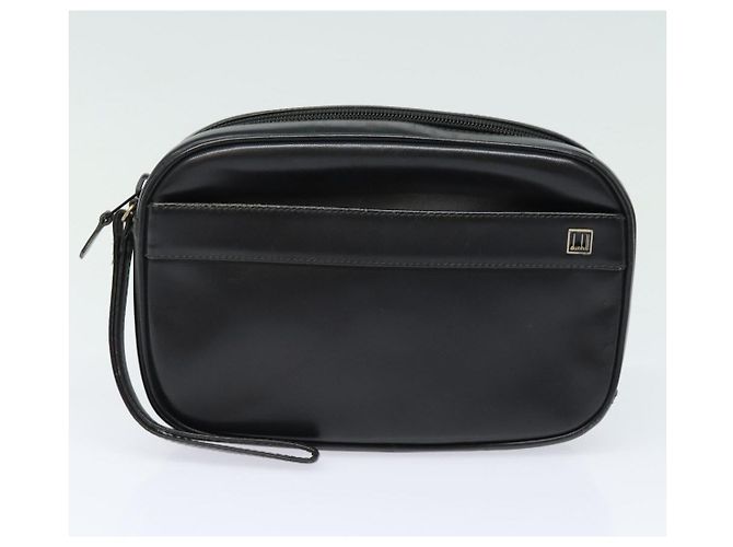 Alfred Dunhill Dunhill Geldbörse Clutch Bag Leder 4Set Schwarz Auth bs14597 - Ansicht 24