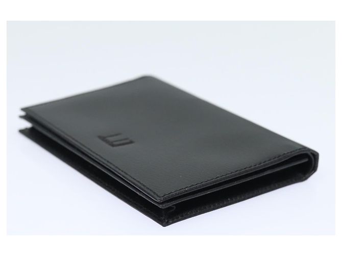 Alfred Dunhill Dunhill Geldbörse Clutch Bag Leder 4Set Schwarz Auth bs14597 - Ansicht 5