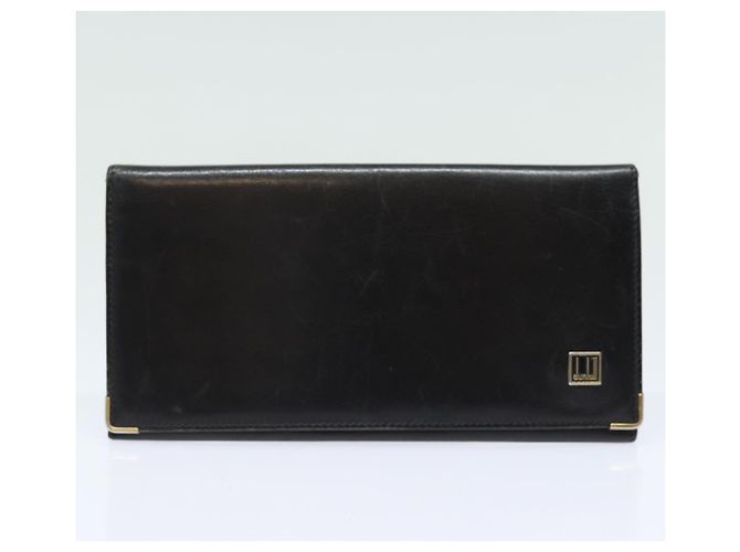 Alfred Dunhill Dunhill Geldbörse Clutch Bag Leder 4Set Schwarz Auth bs14597 - Ansicht 8