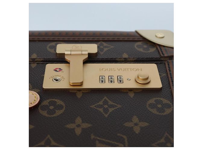 LOUIS VUITTON Monogram Rolling Trunk M20212 LV Auth 75137S Monogramma - vista 24