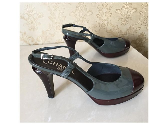 Décolleté Chanel in pelle - vista 5