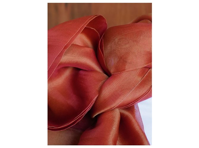 Autre Marque Yokana Seidenschal Orange - Ansicht 2