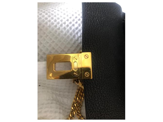 Drew Borsa Chloé in pelle nera Nero - vista 6