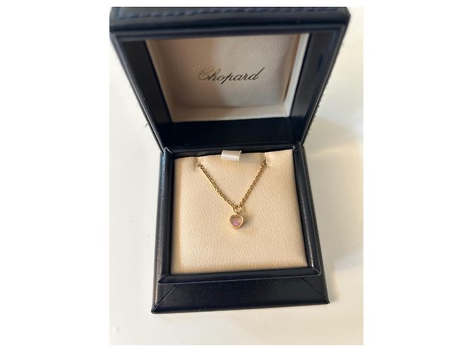 Chopard Diamantes Felices o rosa de zafiro rosa - vista 2