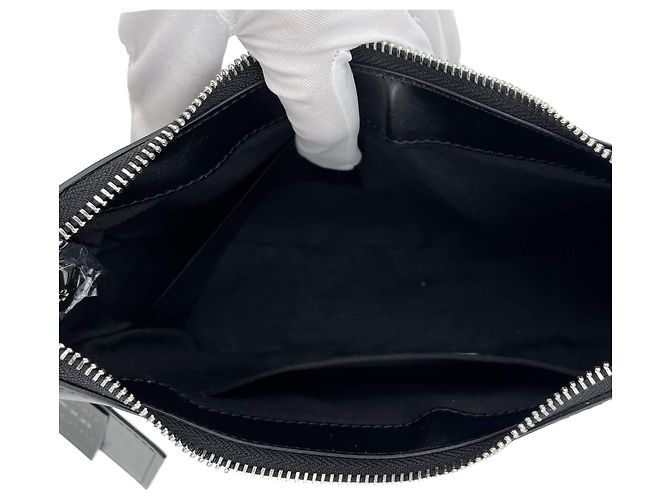 Philipp Plein Hobo Schultertasche aus Kalbsleder Schwarz - Ansicht 11