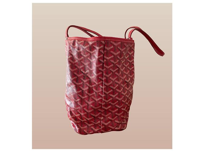 Goyard Rosso Goyardine Saint Louis PM - vista 3