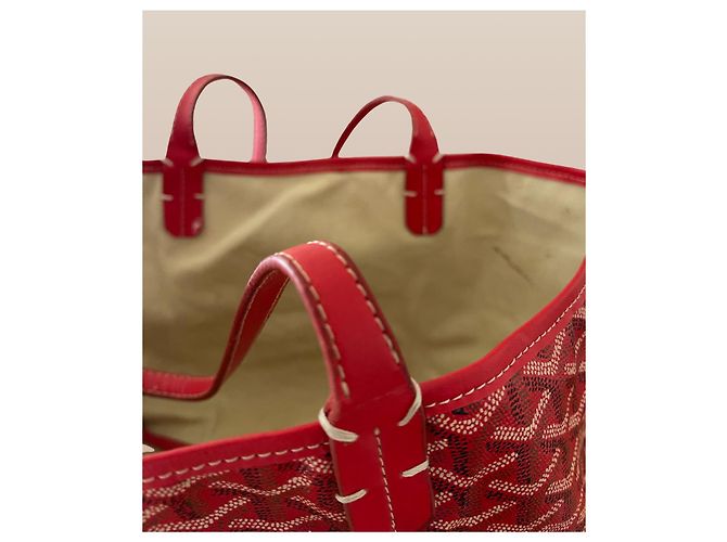 Goyard Rosso Goyardine Saint Louis PM - vista 4