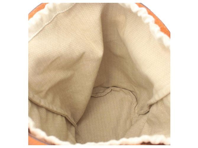 Hermès Arancione Taurillon Clemence Mangeoire MM - vista 4