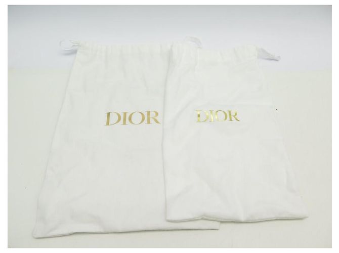 NEUN DIOR ESPADRILLES CANNAGE MD0122 37.5 SCHWARZLEDER + TASCHE - Ansicht 10
