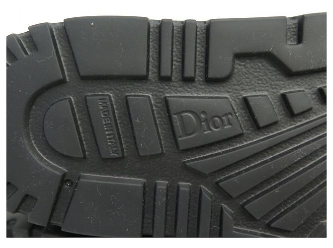 NEUN DIOR ESPADRILLES CANNAGE MD0122 37.5 SCHWARZLEDER + TASCHE - Ansicht 7